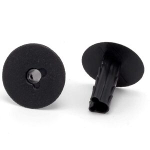 FTB-6S Black Feed Through Bushing, RG-6, Single