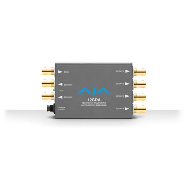 12GDA 12G/6G/3G/HD/SD-SDI Distribution Amplifier