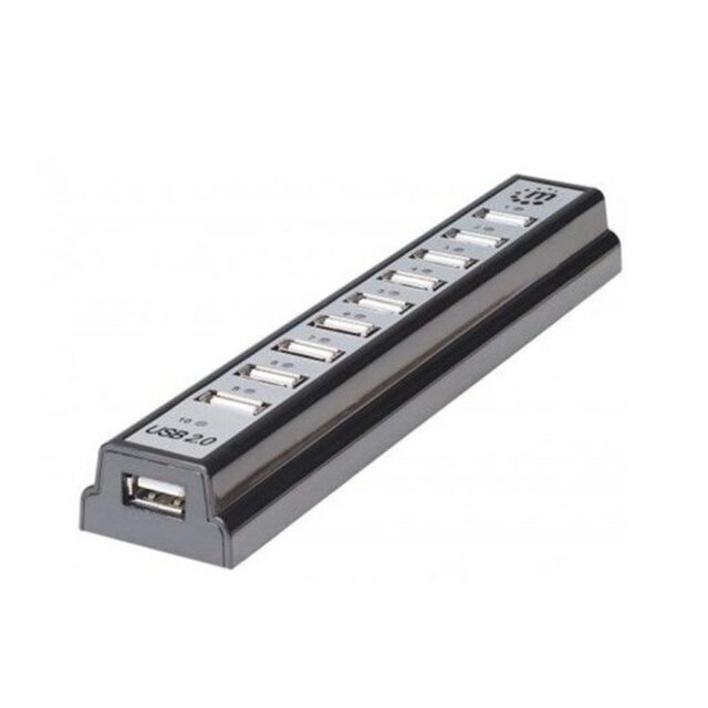 161572  Hi-Speed USB Desktop Hub, 10 Ports
