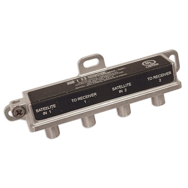 231-2 Coaxial Surge Protector, specifically designed for satellite dish installations