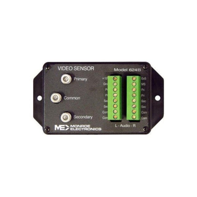 624B Video Sensor, Audio follow Video 2 x 1 switch