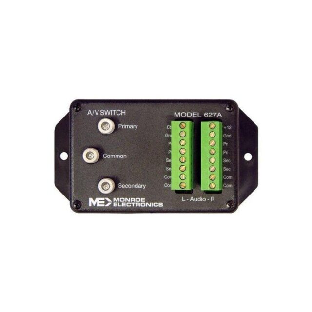 627A Manual 2 x 1 Audio follow Video switch