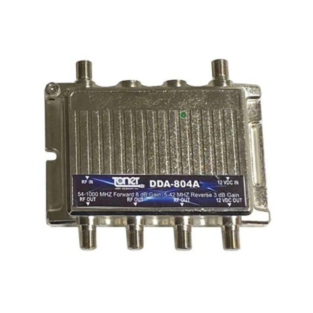 DDA-804A Digital Drop Amp, 8 dB gain, 4 output