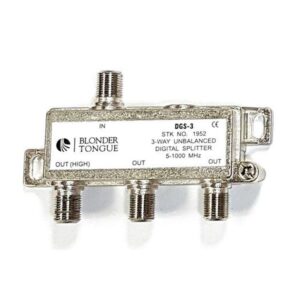 DGS-3 3 way splitter, 1000 MHz