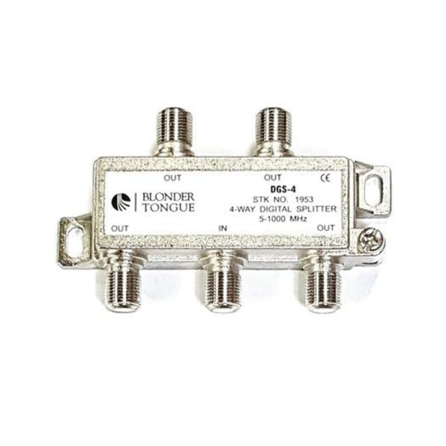 DGS-4 4 way splitter, 1000 MHz