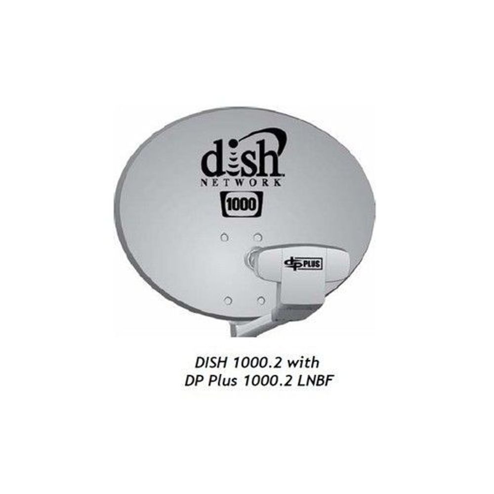 Dish Network Slimline Yoke Bracket Adapter for 1000.2 Dish with Slim LNBF 