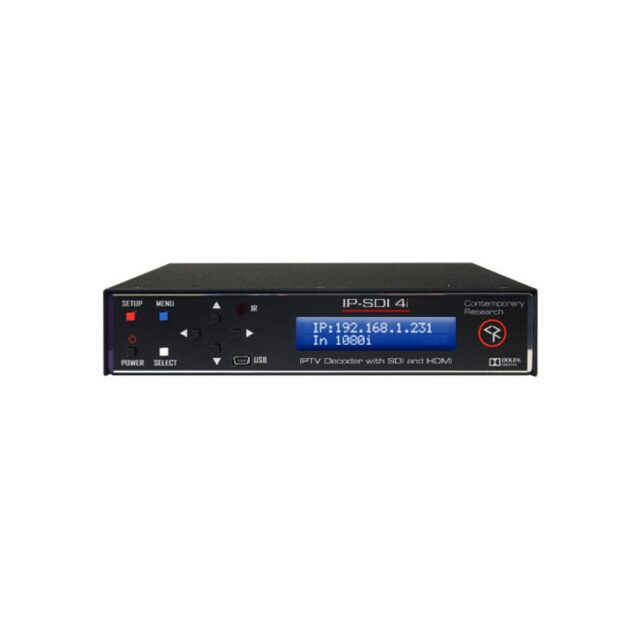IP-SDI 4i IPTV Decoder with SDI