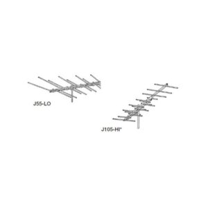 J55-LO VHF LowBand Log Periodic Antenna (Ch 2-6)