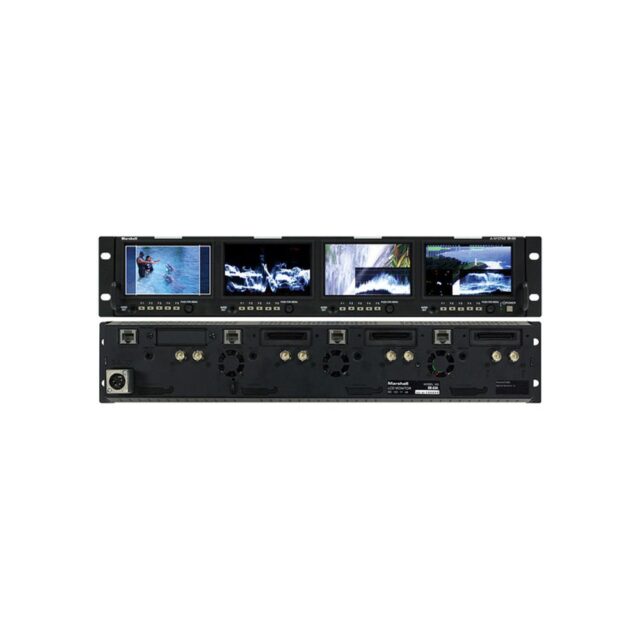 OR-434 Quad 4.3"  Rack mount monitor