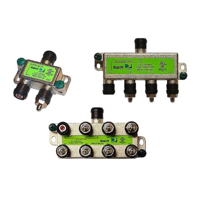 SWS-2 2-Way Horizontal Splitter, 2-2150 MHz