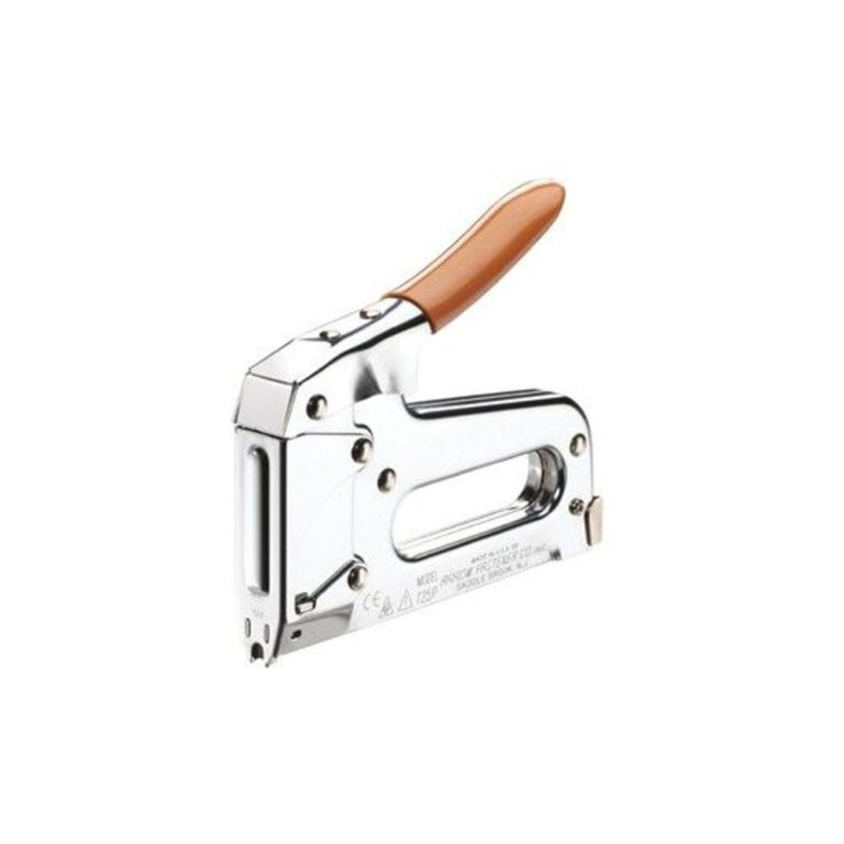 T25 Round Top Wire Staple Gun for Up to 1/4" Diameter Wires Toner Cable