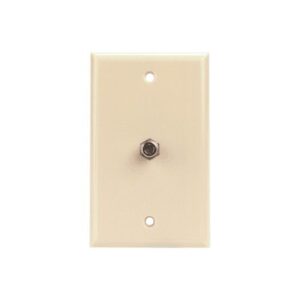 WP-81-I  Wall Plate, Ivory, plastic with F-81