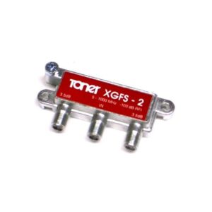 XGFS-2 2 Way 1 GHz Flat Top Splitter