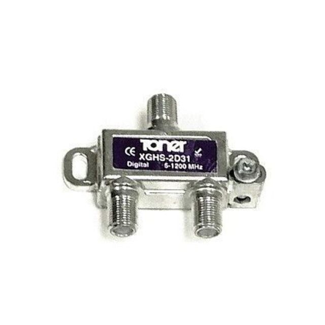 XGHS-2D31 2 Way 1.2 GHz Horizontal Drop Splitter
