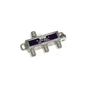 XGHS-3BD31 3 Way Balanced 1.2 GHz Horizontal Splitter