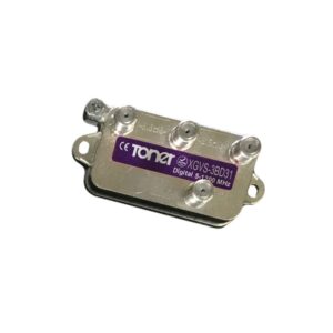 XGVS-3BD31 3 way balanced 1220 MHz Vertical Splitter