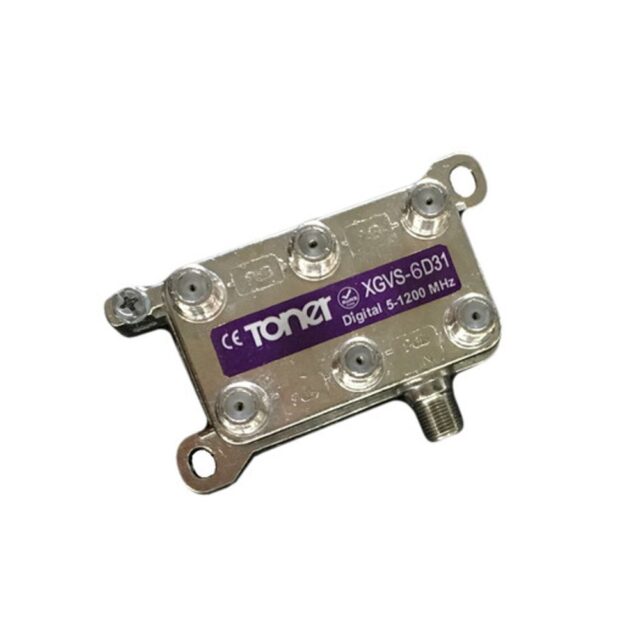 XGVS-6D31 6 way 1220 MHz Vertical Splitter
