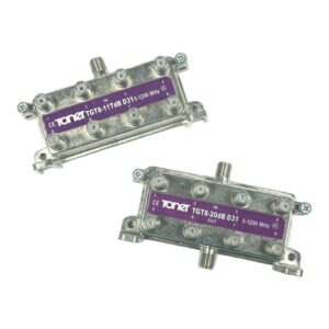 TGT8-*D31 8 port taps, 1.2 GHz (replace * with tap value)
