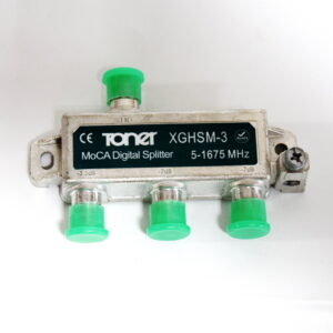 XGHSM-3 3 Way Horizontal MoCA 1 GHz Splitter