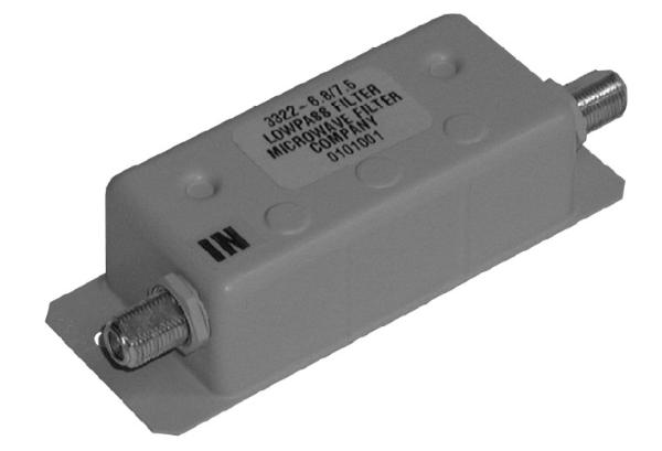 3322 Low Pass Filter Headend Applications