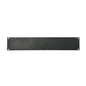 ARP-319-571 2RU Black Rack Panel