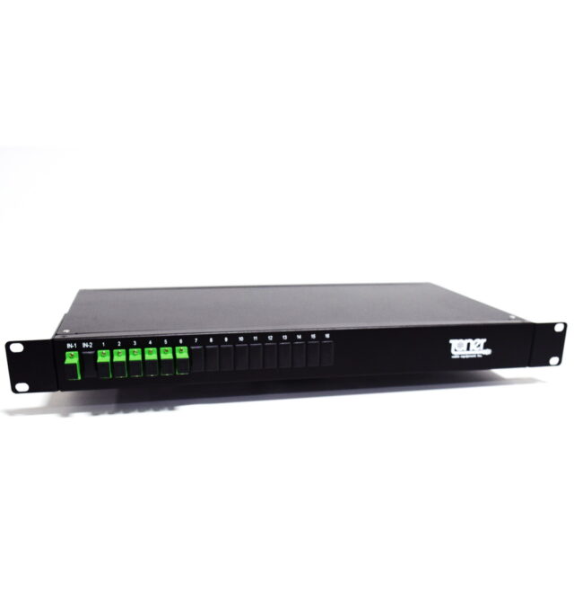 FC/RM/1X6/EVEN/SCA/SCA  1 x 6 Fiber Optic Coupler