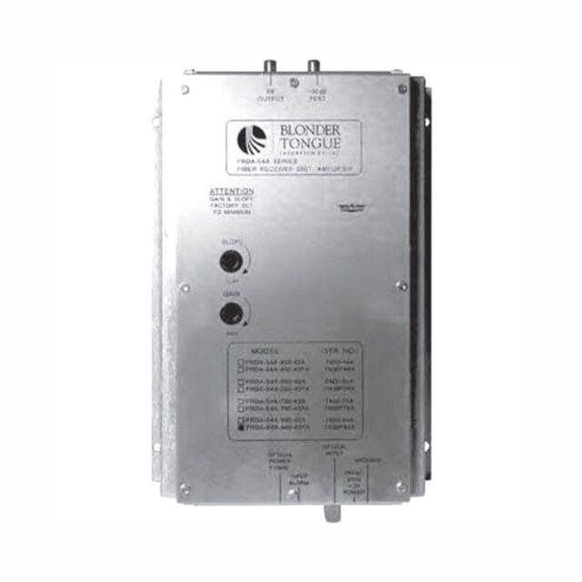 FRDA-S4A-860-SA Fiber RX, 860 MHz