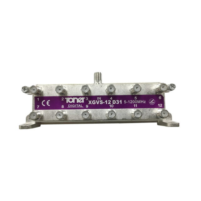 XGVS-12D31 12 way 1.2 GHz Vertical Splitter