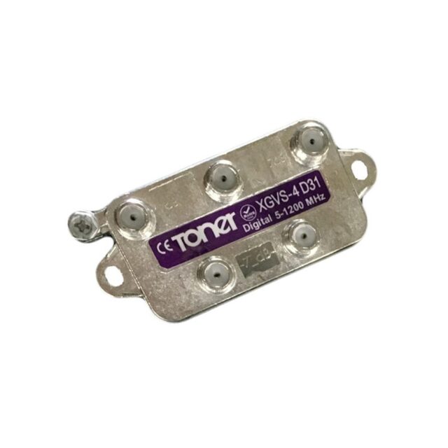XGVS-4D31 4 way 1220 MHz Vertical Splitter