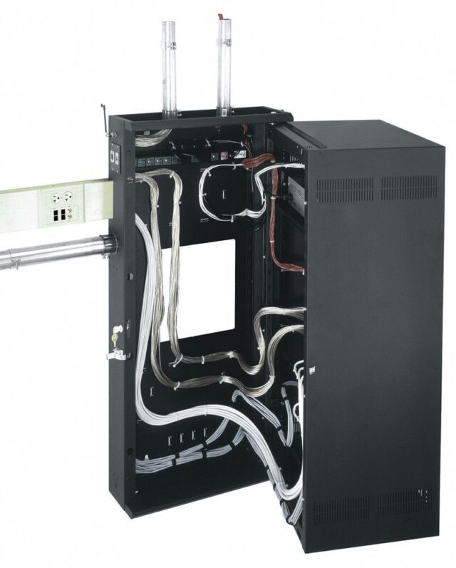 DWR-16-22  16 RU, 22" Deep Wall Rack