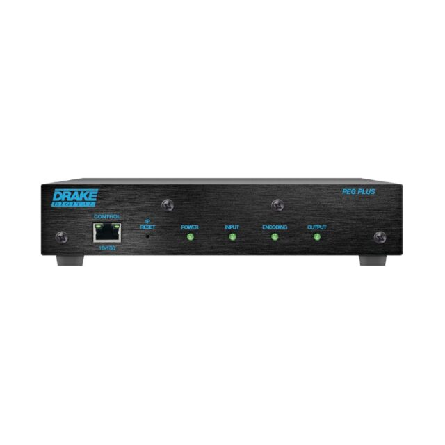 PEG-PLUS IP PEG Channel Encoder MPEG2/4 (H.264)