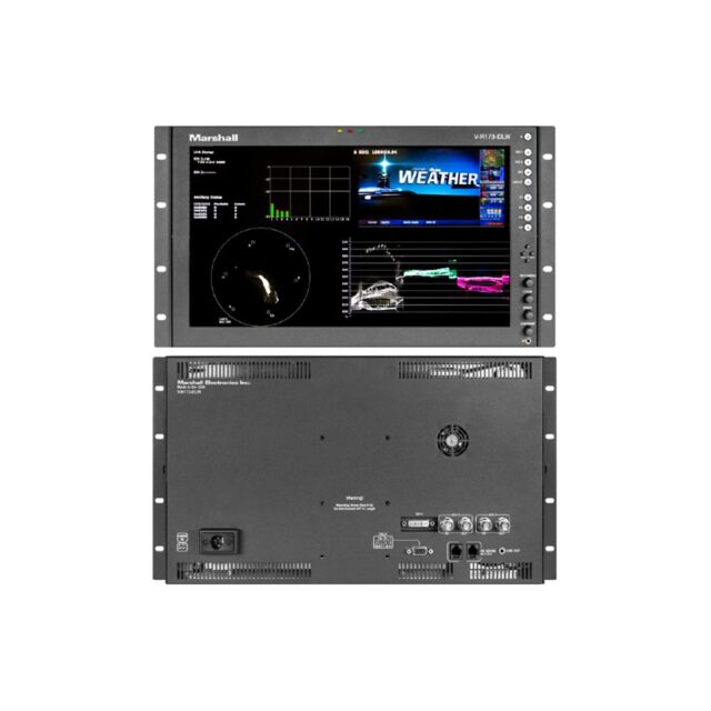 V-R173-DLW 17.3" Desktop/Rack Mount Monitor and Digital Analytics Workstation