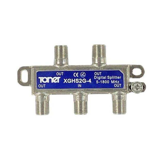 XGHS2G-4 1.8 Ghz 4 Way Splitter