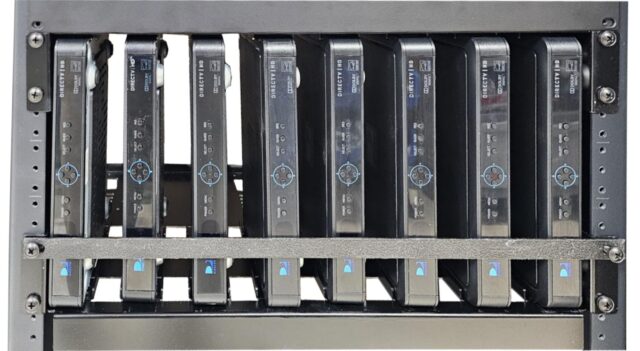 TC-8PACK 8 Receiver Rack for Direct TV, H25 or H26 Receivers - Image 3
