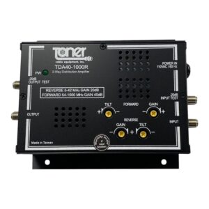 TDA40-1000R 2 Way Broadband Distribution Amplifier