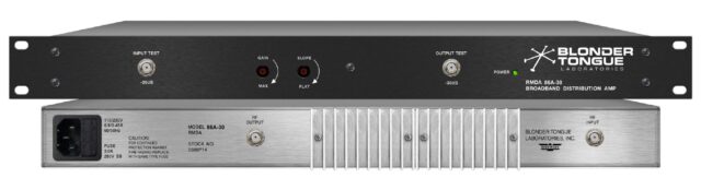 RMDA-86A-30 Rack Mount Distribution Amplifier